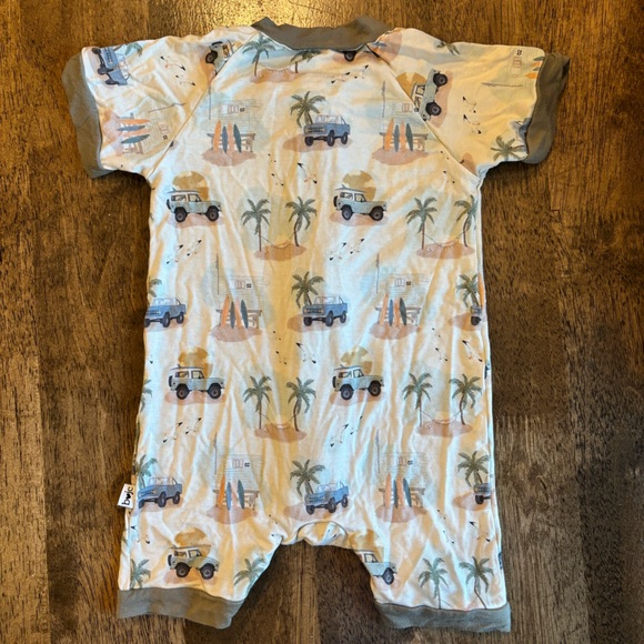 Bundle of Joy Company viscose/bamboo/spandex zippy and shortie size 6-12 months - Picture 3 of 11